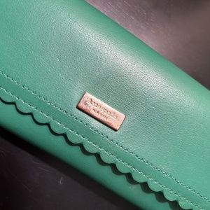 Kelly Green Kate Spade Wallet